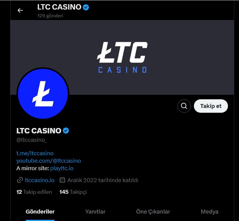 Ltccasino Twitter